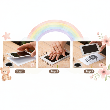 Baby Hand- und Fußabdruck-Set