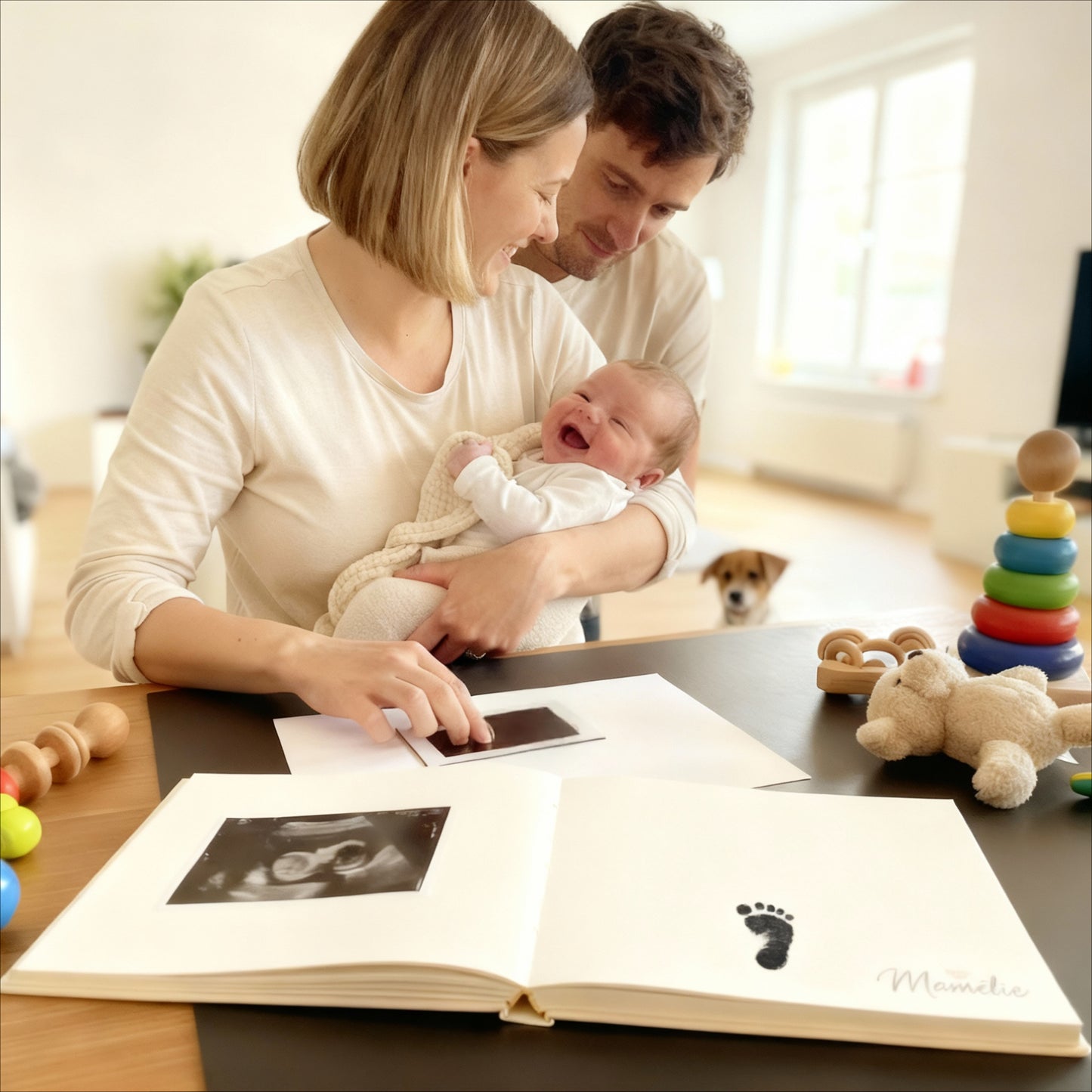 Baby Hand- und Fußabdruck-Set