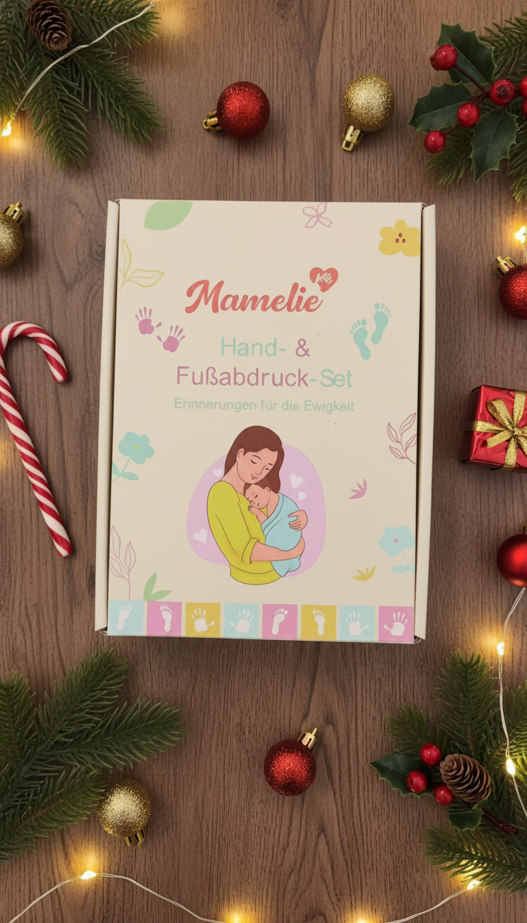 Baby Hand- und Fußabdruck-Set